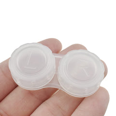 HAHIYO 24mm clear contact lens case 5-pack
