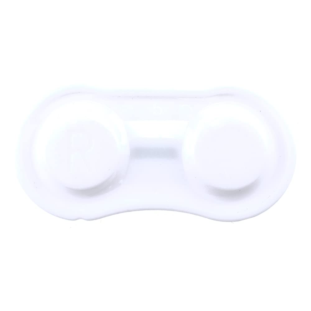 Travel-friendly 5-pack acrylic clear/black lens cases