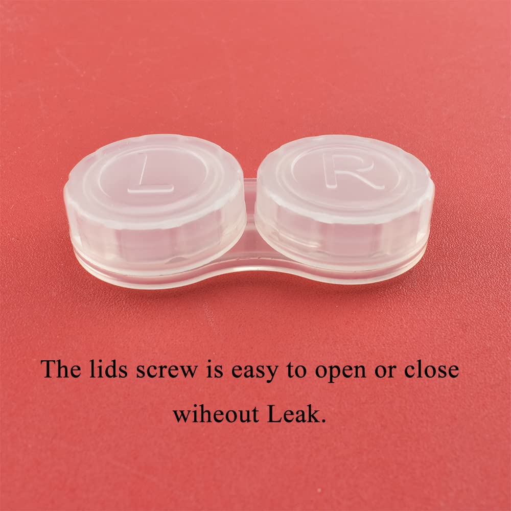 Transparent plastic construction showing clear 5-pack of cases