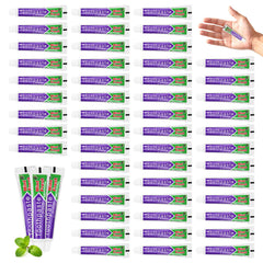 Bulk pack of 200 mini toothpaste tubes, each 0.28 oz