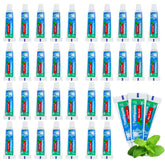 HAIFOTRVA 0.176 oz toothpaste tubes for hotels, mint flavor