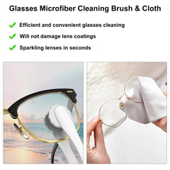 Device can clean phone screens using spray and microfiber cloth
