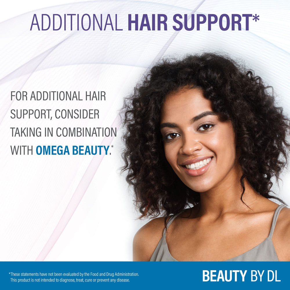 60 vegetarian capsules packaging for Hair Growth+