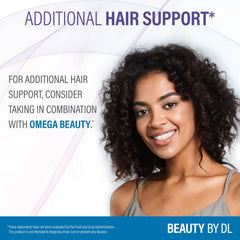 60 vegetarian capsules packaging for Hair Growth+