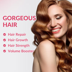 Gummies beside gluten-free and sugar-free badges