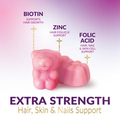 Gummies next to Vitamin E and Vitamin C icons on packaging