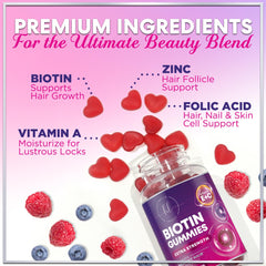 Gummies arranged near the bottle showing texture