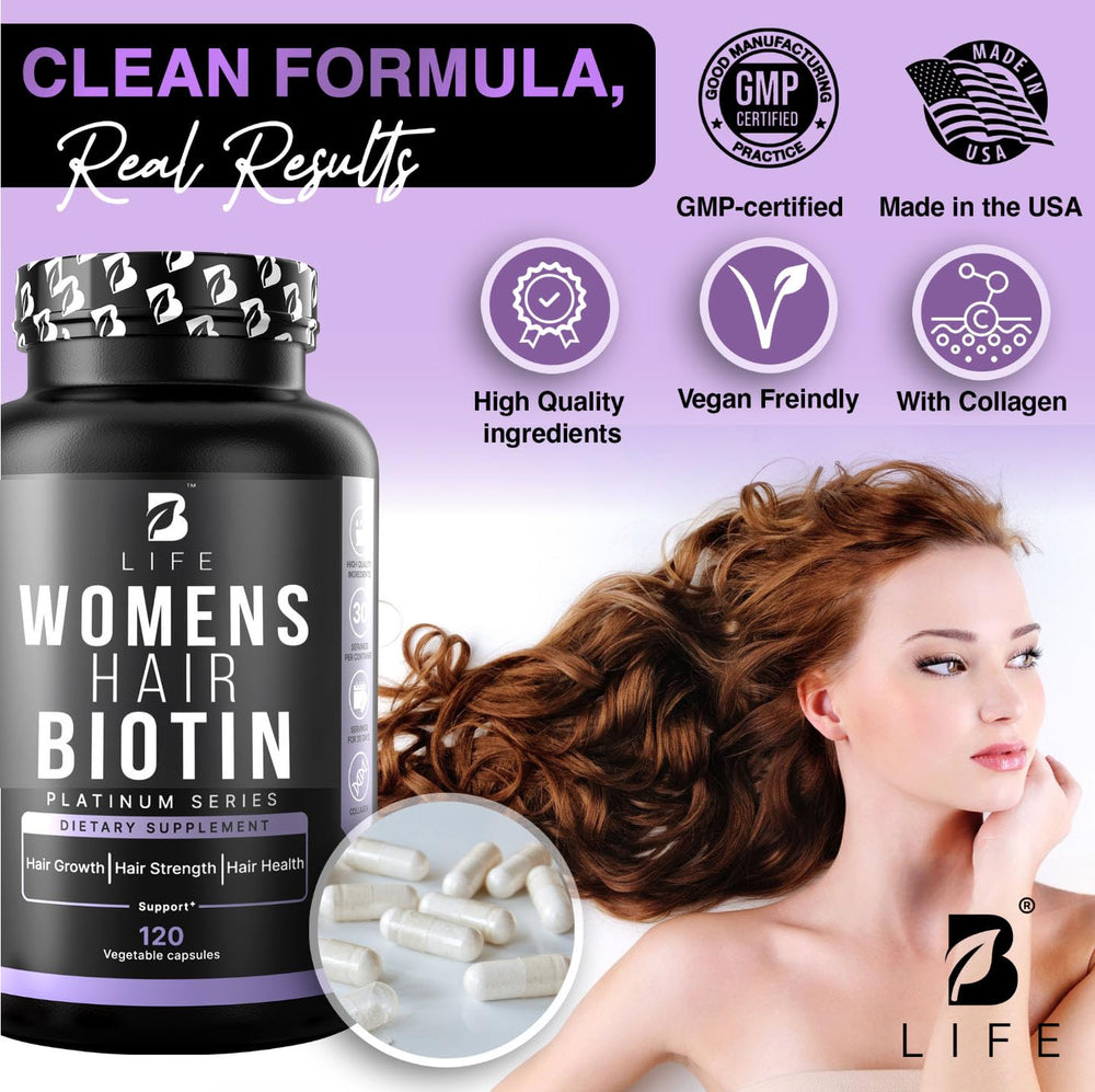 Illustration of healthy hair growth and shine