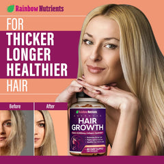 Hair Growth Complex label highlighting ingredients