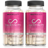 Hairfinity Hair Vitamins bottle with label
