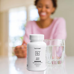 Healthy hair close-up showing shine and vitality