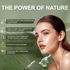 10g scoop of hydrolyzed halal collagen powder