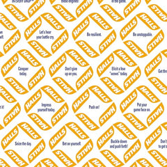 Orange flavor vitamin C drop in a stick