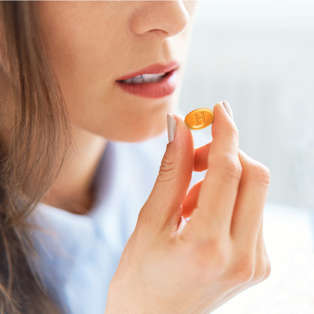 Callout image highlighting vitamin C drops