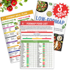 HAMIEW Set 3 low FODMAP chart cover — durable IBS planning reference.