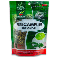 Front view of Hanan Peruvian Secrets Hercampuri 40g packaging