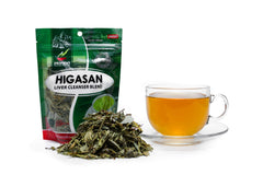 Higasan brewed tea in a cup highlighting rich aroma and daily wellness potential