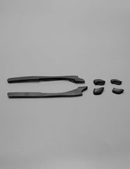 Close-up of Handwith soft silicone nose pads for Oakley Half Jacket 2.0