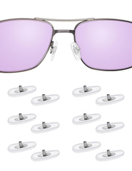 Handwith soft silicone nose pads for Ray-Ban RB3604/RB4264/RB3539 - clear