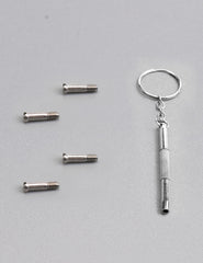 Universal compatibility with metal, plastic, and acetate frames