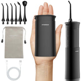 HANGSUN Water Flosser portable cordless design in black
