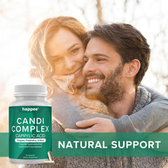 Happee guarantee image for Candida Complex 11-in-1 candida overgrowth support