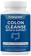 Happee Colon Cleanser bottle and packaging