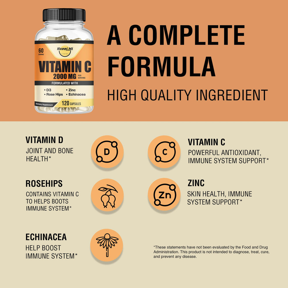 Rose hips and Echinacea imagery for immune health