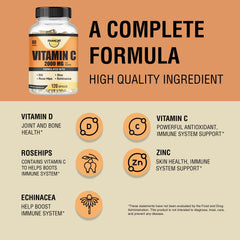 Rose hips and Echinacea imagery for immune health