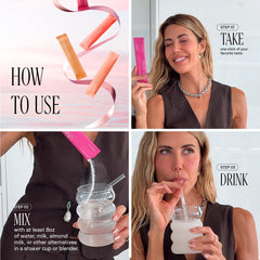 Travel-friendly sticks with 1 gram natural sugar