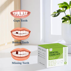 Smile restored with natural-looking temporary repair