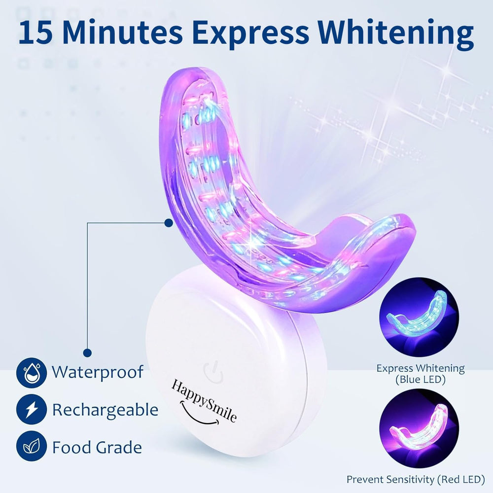 Whitening pen applying gel to teeth