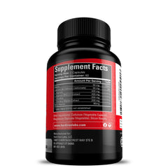 Hard Iron Labs N.O. booster capsules 120-count ready for extended training sessions.