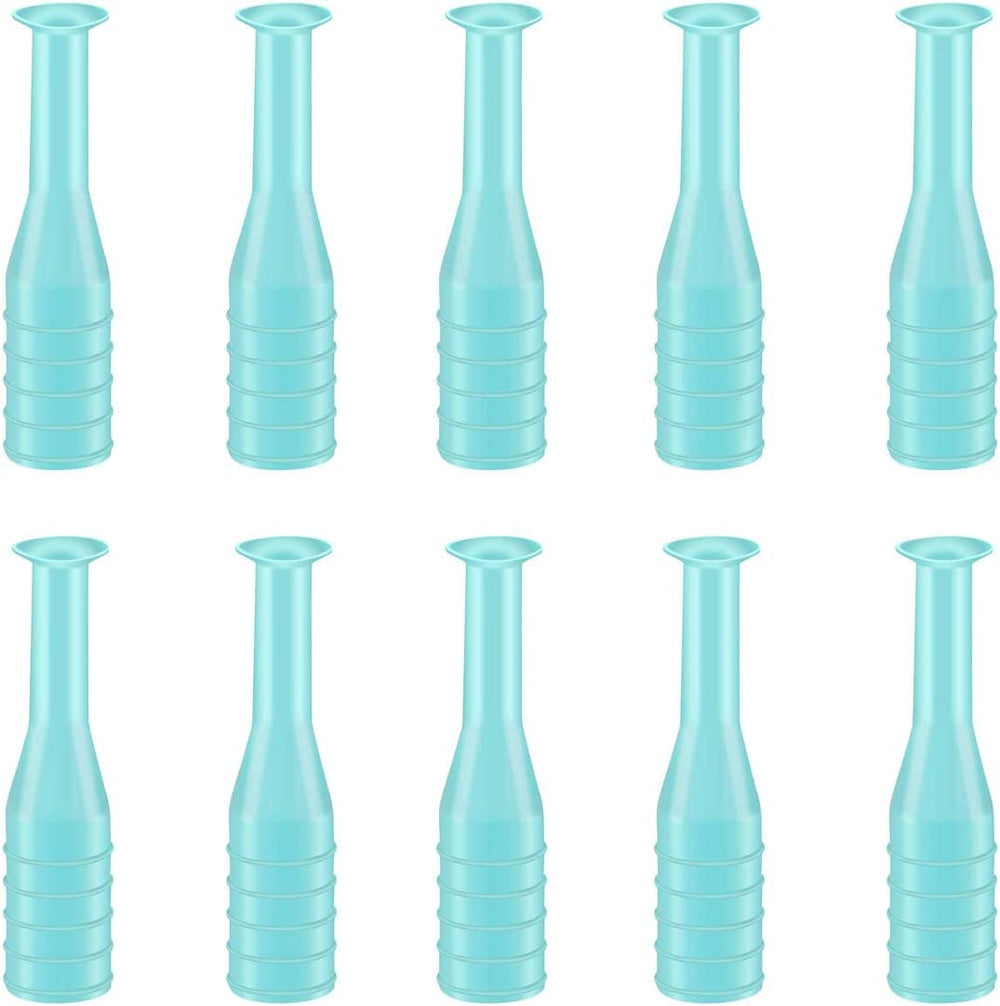 Travel-friendly scleral plunger with small bottle