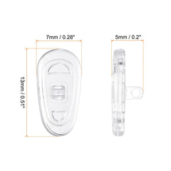 Close-up of Harfington silicone nose pads 13mm - image 02