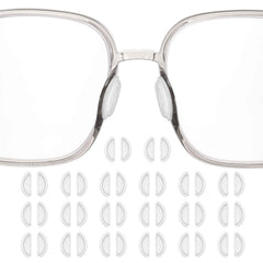 Close-up of HARFINGTON 3.5mm silicone nose pad (granular D-shaped)
