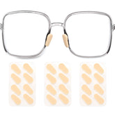 Harfington foam anti-slip nose pads, water-drop style, skin color, close-up