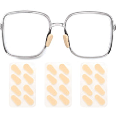 Harfington foam anti-slip nose pads, water-drop style, skin color, close-up