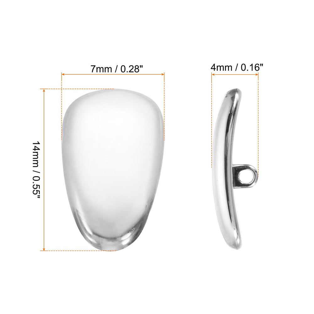 Close-up of 4 mm PVC nose pads