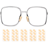 HARFINGTON foam eyeglass nose pads – water-drop style, 5 pairs