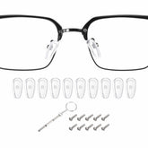 Harfington silicone anti-slip nose pads for glasses, white