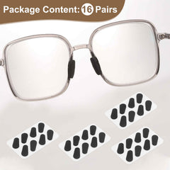 Self-adhesive backing on nose pad for easy installation