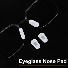 Various plastic and full-frame eyewear compatible with HARFINGTON nose pads