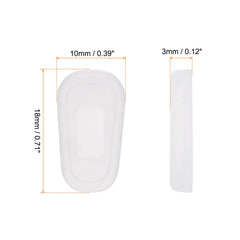 Close-up of HARFINGTON 3mm silicone nose pad