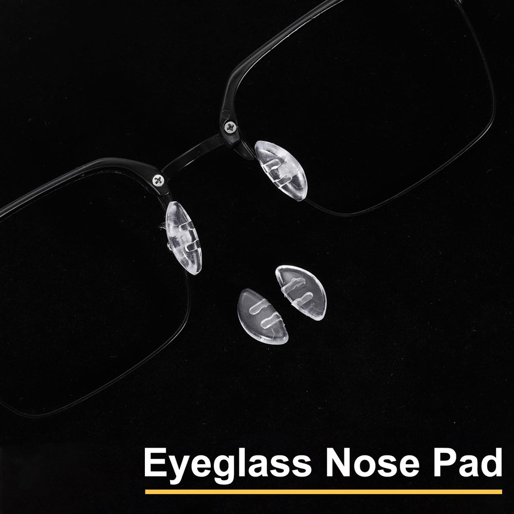 Nose pads fitting various frames including plastic frames and sunglasses