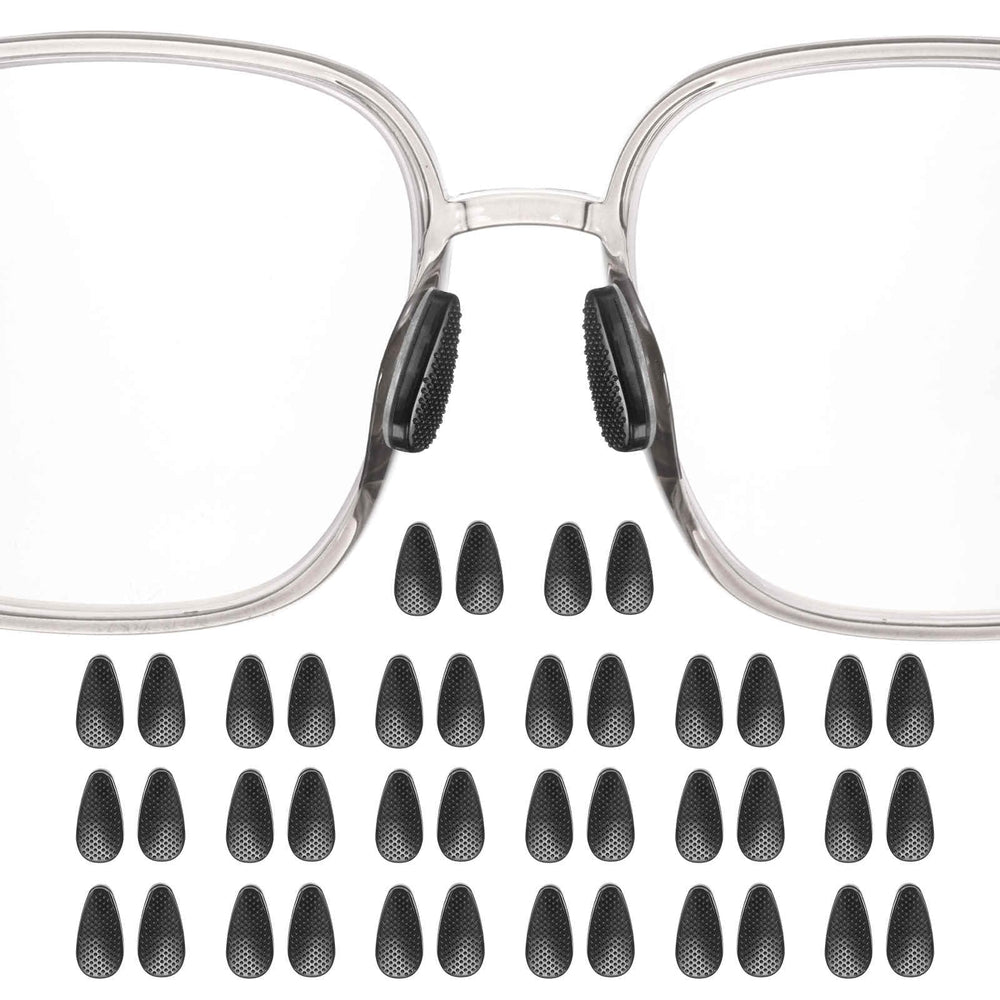 HARFINGTON silicone granular water-drop nose pads, 2.5mm, black