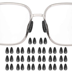 HARFINGTON silicone granular water-drop nose pads, 2.5mm, black