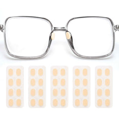 HARFINGTON foam nose pads for glasses – 5 pairs, skin color