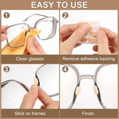 Pack of four Harfington nose pads