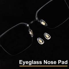 Nose pads compatible with plastic frames and sunglasses